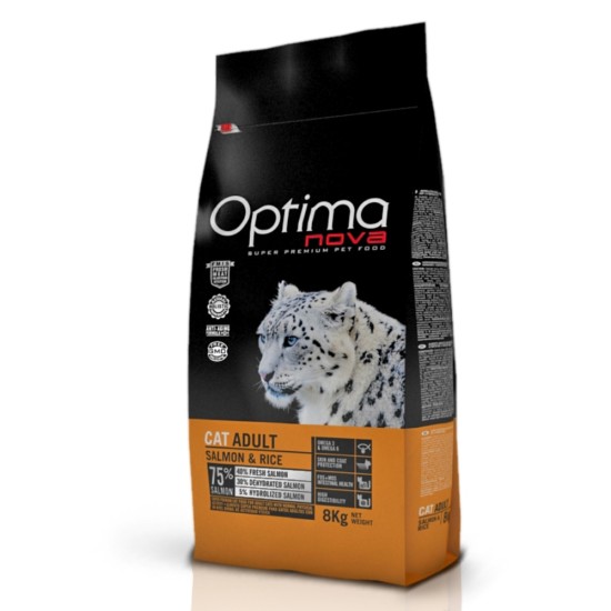 OPTIMAnova cat Suaugęs Lašiša 8 kg OPTIMAnova cat Suaugęs Lašiša 8 kg