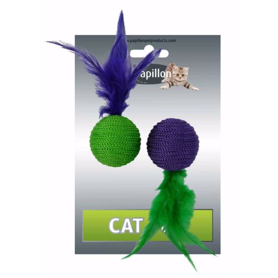 Kamuolys su plunksnomis (2 vnt.)