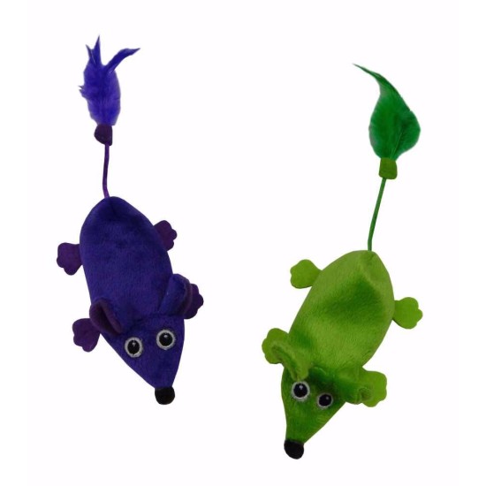 Pelė pliušinis nekimšti 11 cm