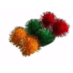 Žaislas katėms minkštas kamuoliukas, 4 cm Žaislas katėms minkštas kamuoliukas, 4 cm