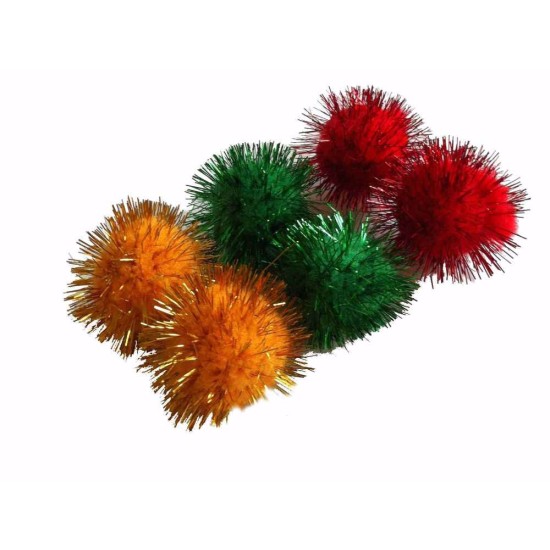 Žaislas katėms minkštas kamuoliukas, 4 cm