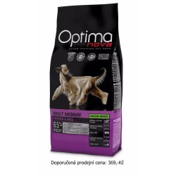 OPTIMAnova dog Suaugęs Vidutinis Vištiena & Ryžiai 2 kg
