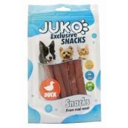 Skanėstas gyvūnams JUKO Presuota antienos lazdelė, 70 g Skanėstas gyvūnams JUKO Presuota antienos lazdelė, 70 g