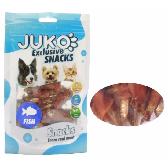 JUKO Užkandžiai Vištiena & Žuvis 70 g