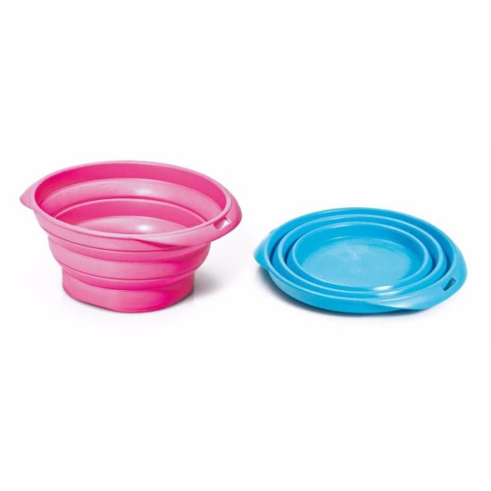 Kelioninis dubuo silikoninis sulankstomas 0,35 l Kelioninis dubuo silikoninis sulankstomas 0,35 l