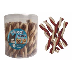 Skanėstas lazdelė sukta vanilė & vištiena JUKO užkandžiai (50 vnt.)