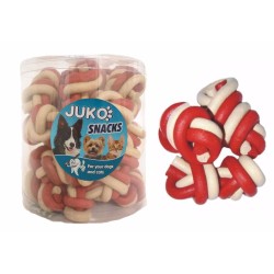 Jerky knot vanilė & su jautiena JUKO Užkandžiai (25 vnt.)