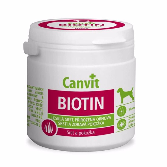 Canvit Biotinas šuo aromatizuotas 230 g Canvit Biotinas šuo aromatizuotas 230 g