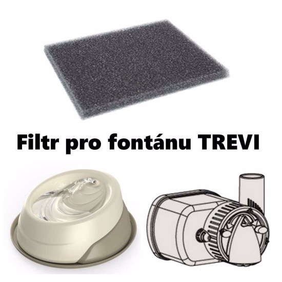 Fontanas filtras atsarginė (4 vnt.)