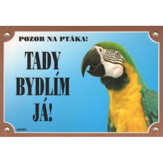 Ženklas Dafiko PAPRŪGA ARA ARARAUNA