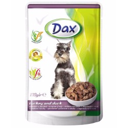 Dax Dog su kalakutiena ir antis maišelis 100 g