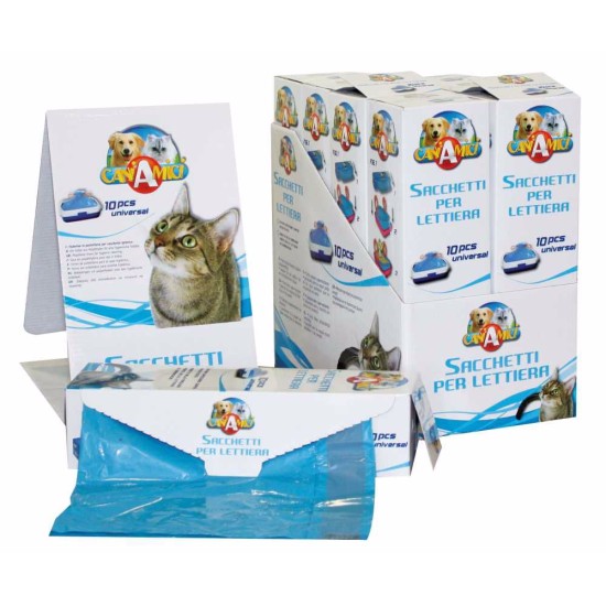 Universalus tualetas krepšiai (10 vnt)