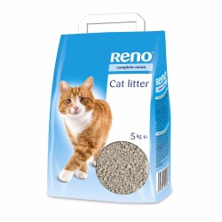 Kraikas katėms RENO Cat bentonitinis, 5 kg Kraikas katėms RENO Cat bentonitinis, 5 kg