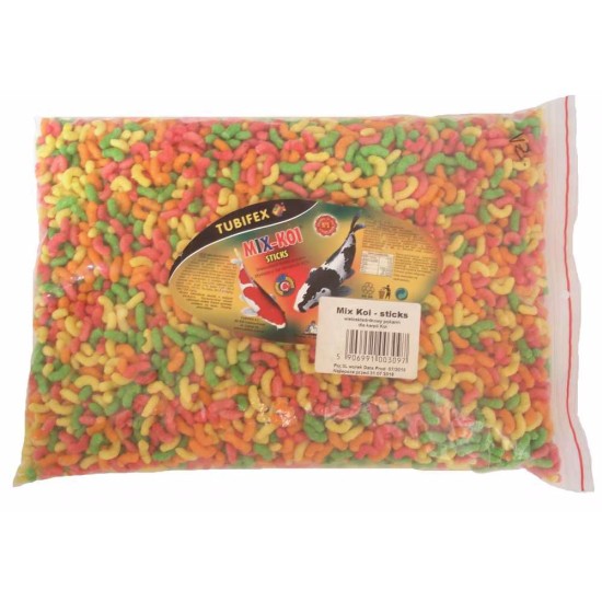 Maistas tvenkinio žuvims KOI MIX sticks 5 l