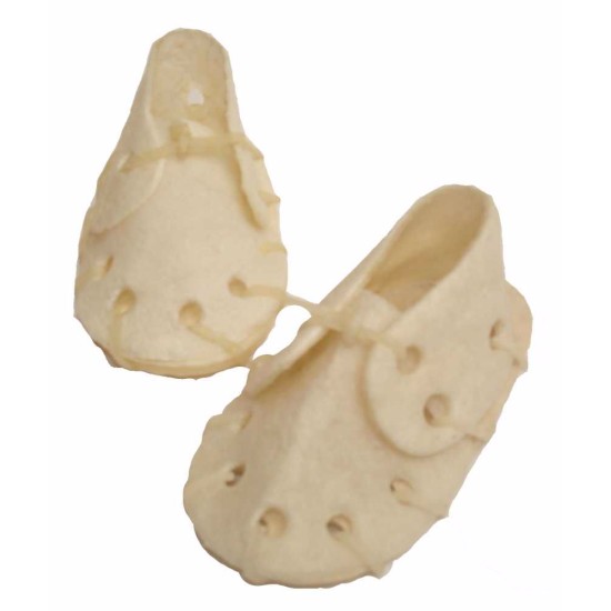 Batas iš buivolo odos oda balta JUKO Užkandžiai 7,5 cm (50 vnt)