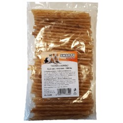 Stick iš buivolo odos SMARTY 12,5 cm, 4 - 6 mm (100 vnt.)