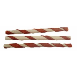 Skanėstas iš buivolo odos su šonine JUKO Užkandžiai 13 cm (100 vnt)