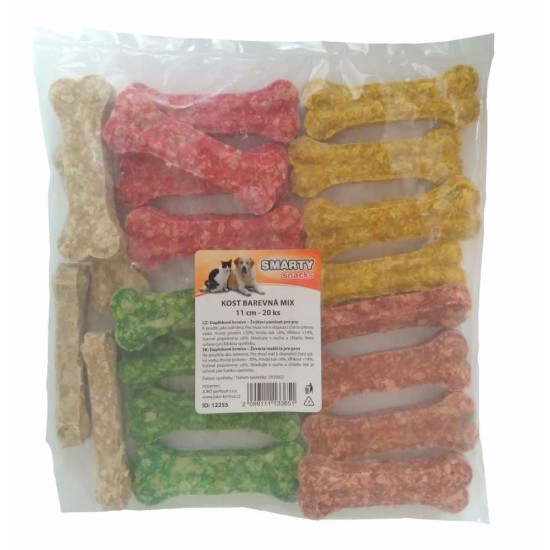 Bone spalvingas mišinys SMARTY 11 cm (20 vnt)