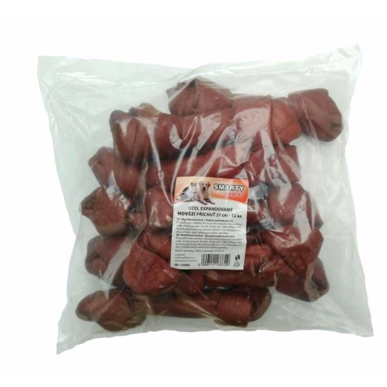 Mazgas išplėstas su jautiena skonis SMARTY 21 cm (10 vnt)