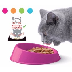 Dubenėlis plastikinis katinas Vibrissa 19 x 5 cm