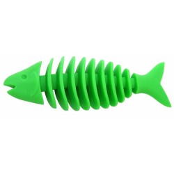 Žaislas šunims žuvies skeletas, kvepiantis, 14 cm Žaislas šunims žuvies skeletas, kvepiantis, 14 cm