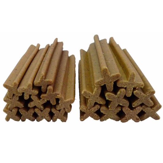 Dantų kryžius vištiena / žuvis JUKO užkandžiai 1 kg (apie 50 vnt)