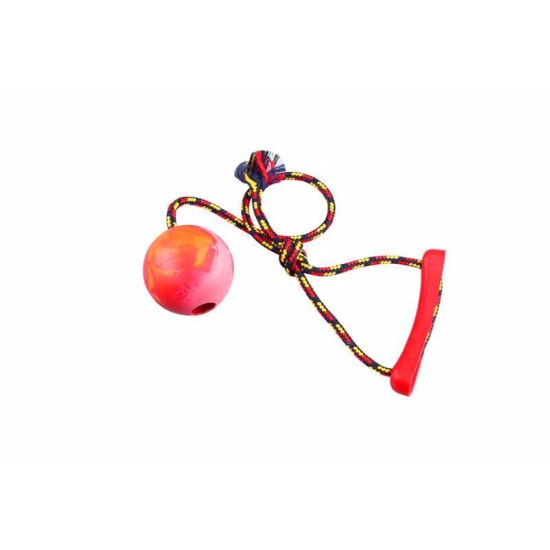 Žaislas šuniui guminis kamuolys/aportas 6cm