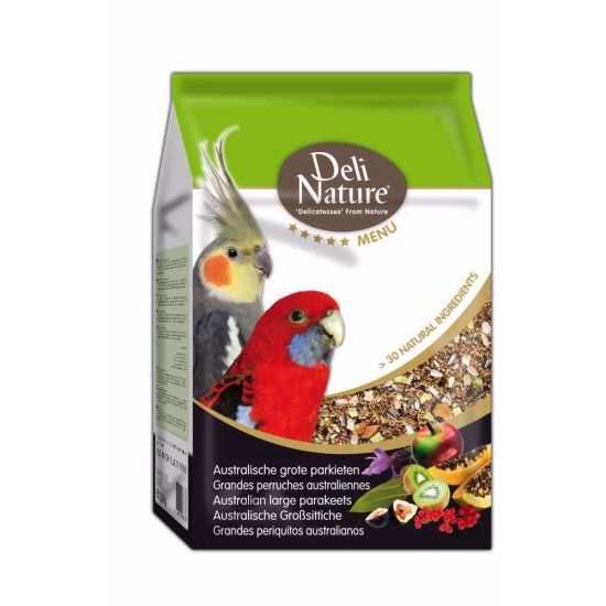 Deli Nature 5 Meniu Australija papūga 2,5 kg
