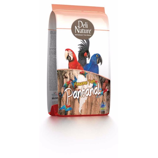 Deli Nature Amazonas Park didelė papūga 2 kg Deli Nature Amazonas Park didelė papūga 2 kg