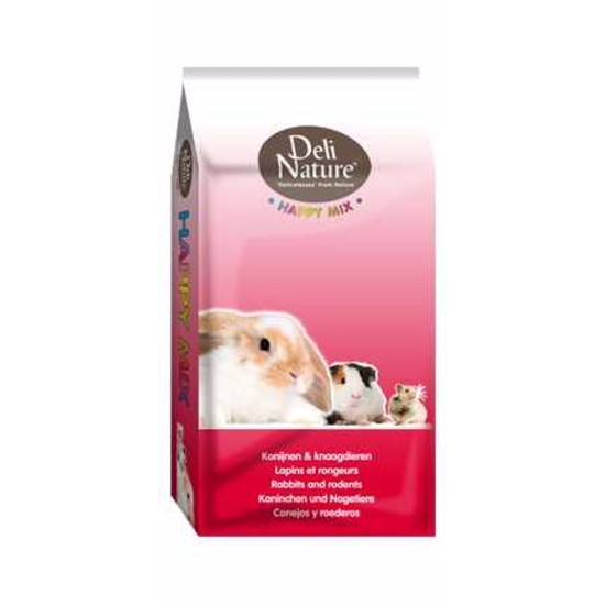 Deli Nature Happy mix triušiams 15 kg Deli Nature Happy mix triušiams 15 kg