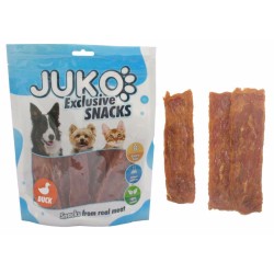 JUKO Užkandžiai Anties Minkštas trūkčiojimas 250 g JUKO Užkandžiai Anties Minkštas trūkčiojimas 250 g