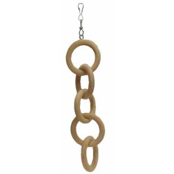 Žaislas paukštis - medinė grandinė, 5 apytiksl