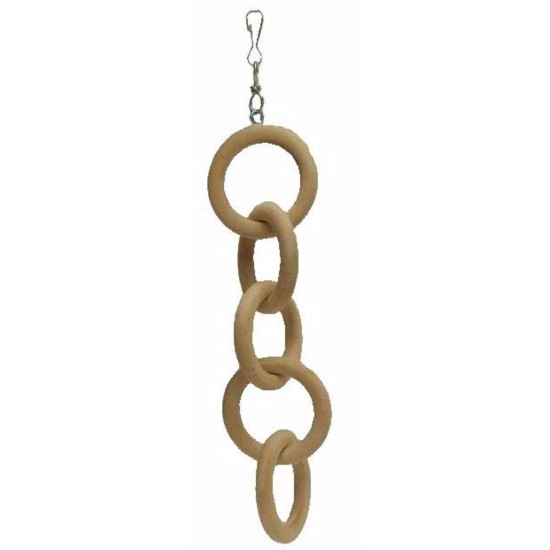 Žaislas paukštis - medinė grandinė, 5 apytiksl