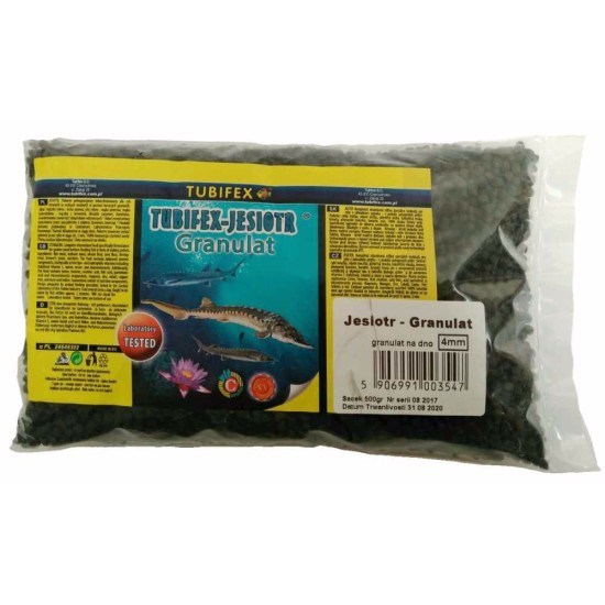 Pašaras erškėtams Tubifex 4 mm, 500g