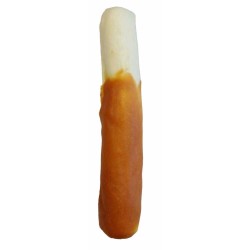Skanėstas iš buivolo odos apvyniotas vištiena JUKO užkandžiai 19 cm (1 vnt) Skanėstas iš buivolo odos apvyniotas vištiena JUKO užkandžiai 19 cm (1 vnt)