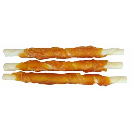 Lazda iš buivolo odos apvyniotas vištiena JUKO Užkandžiai 12,5 cm (30 vnt)