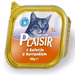 Plaisir cat vištiena konservas 100 g