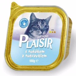 Plaisir Cat tunas vonelė 100 g