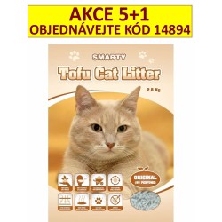 Smarty Tofu Cat kraikas Original kraikas be kvapų 6 l