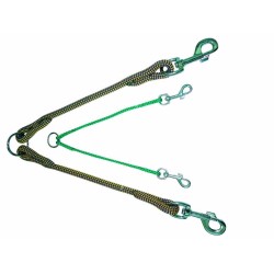 Pavadėlis keliems šunims laidelis - įvairios dekoracijos