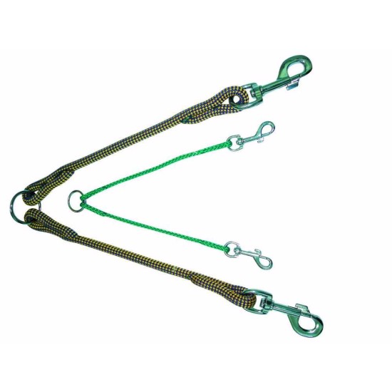 Pavadėlis keliems šunims laidelis - įvairios dekoracijos