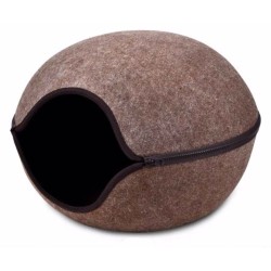 Gegutė lova įėjimas centras ruda, 46x46x32,5 cm