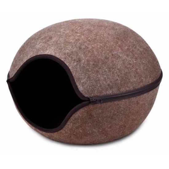 Gegutė lova įėjimas centras ruda, 46x46x32,5 cm