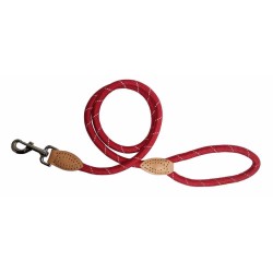 Pavadėlis virvė su odiniu atspindinčiu 120 cm