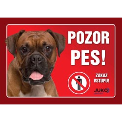 Ženklas plastikas BOXER