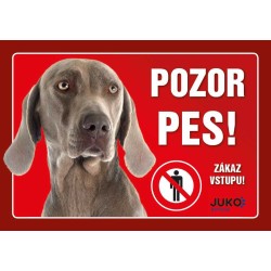 Ženklas plastikas WEIMAR HUNDER