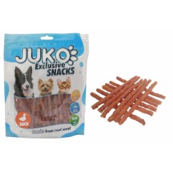 JUKO Užkandžiai Anties & Saldžiųjų bulvių lazdelė 250 g JUKO Užkandžiai Anties & Saldžiųjų bulvių lazdelė 250 g