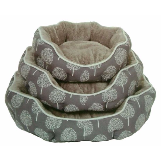 Guolis JUKO pliušas vainikas raštas medis S 45x40x16 cm