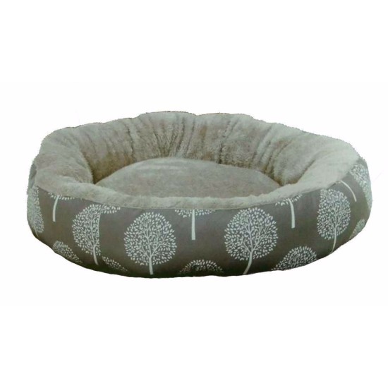 Juko guolis pliušinis, pilkas S 53x10cm