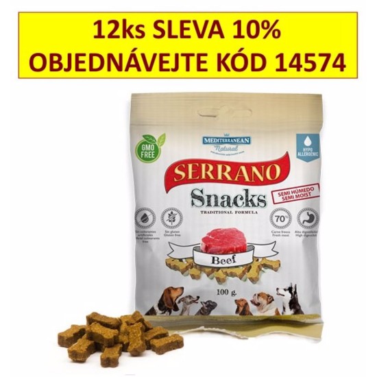 Serrano Užkandis dog Jautiena 100 g